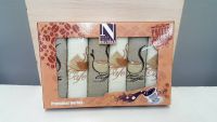 Вафельные кухонные полотенца 40x60 (6шт.) кофе