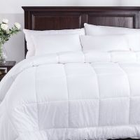 Одеяло зимнее Comfort Night White микросатин на Light Silk