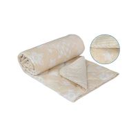 Одеяло хлопковое Руно летнее Beige star бежевое
