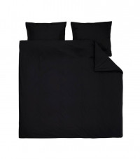 Пододеяльник черный сатин U-tek Home Sateen Black