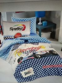 Подростковый комплект Ranforce Racing голубой