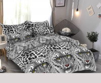 Набор постельного белья Леопарды 4 поликоттон