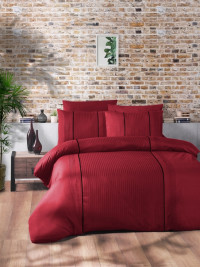 Красное постельное белье Elegant Red Ранфорс Deluxe